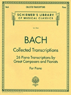 Bach Collected Transcriptions For Piano