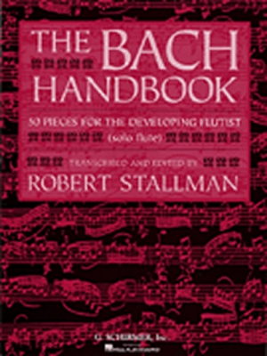 Bach Handbook Solo Flûte By R. Stallman