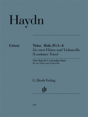Trios For 2 Flûtes And Violoncello Hob. IV:1-4 (London Trios)