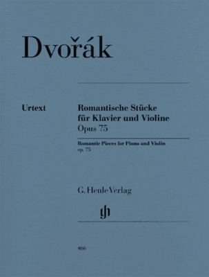 Romantic Pieces For Violin And Piano Op. 75