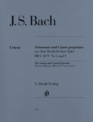 Trio Sonata And Canon Perpetuus From The Musical Offering Für Flûte, Violin And Basso Continuo, Bwv 1079 No 8 And 9
