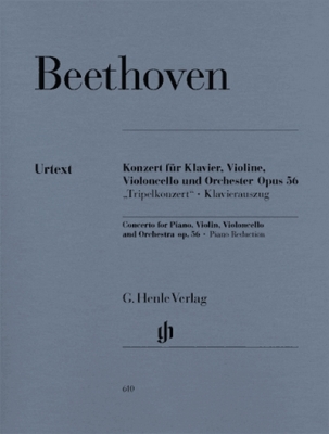 Concerto C Major Op. 56 For Piano, Violin, Violoncello And Orchestra (Triple Concerto)