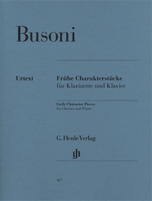 Early Character Pieces For Clarinet And Piano (First Edition)