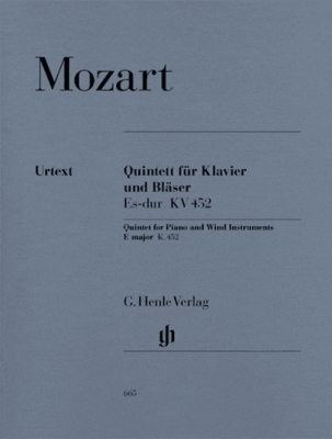 Quintet E Flat Major K. 452 For Piano, Oboe, Clarinet, Horn And Bassoon