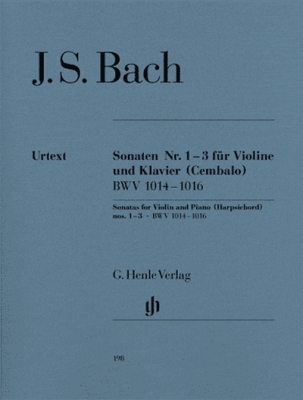 Sonatas For Violin And Piano (Harpsichord) 1-3 Bwv 1014-1016