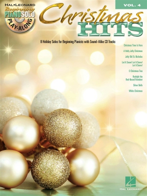 Christmas Hits - Beginning Piano Solo Play-Along Vol.4