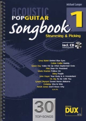 Acoustic Pop Guitar Songbook 1 : Strumming And Picking