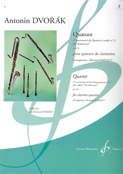 Anton Dvorak : Quatuor - 2ème Mouvement Du Quatuor A Cordes #12 Dit Americain Op. 96