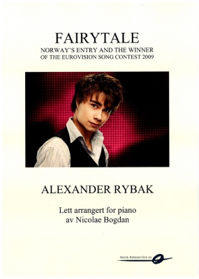 Fairytale. Arrangement For Piano (Alexander Rybak Winner Of The Eurovision Song Contest 2009)