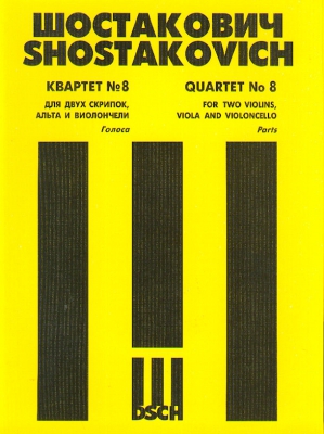 String Quartet #8. Book Book Set Of Parts.