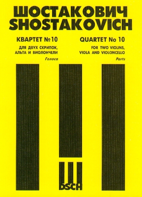 String Quartet #10. Set Of Parts.