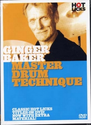 Dvd Baker Ginger Master Drum Technique (Francais)
