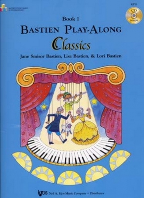 Bastien Play-Along Classics Book.1 Piano Cd