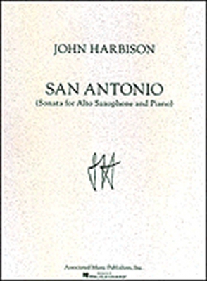 Harbison John San Antonio Sonata For Alto Sax And Piano