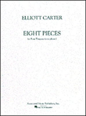 Carter Eight Pieces For Four Timpani One Player