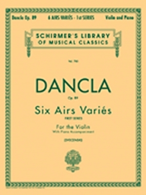 Dancla Op. 89 Six Airs Varies Violin
