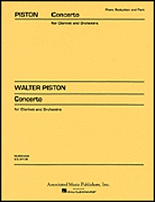 Piston Walter Concerto For Clarinet And Orchestra