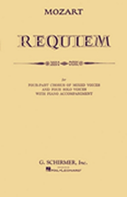 Mozart Requiem Chant/Piano