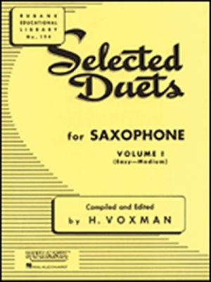 Selected Duets For Saxophone Vol.1 (Easy-Med.) (Voxman)