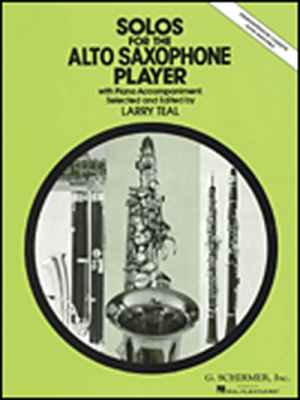 Solos For The Alto Saxophone Player/Piano