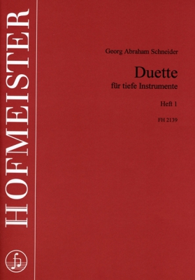 Duette Für Tiefe Instrumente, Heft 1