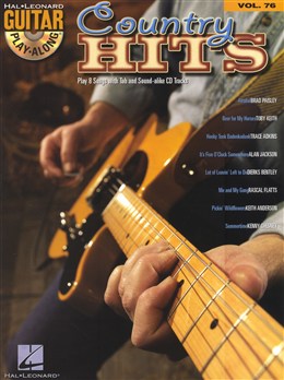 Guitar Play Along Vol.76 : Country Hits