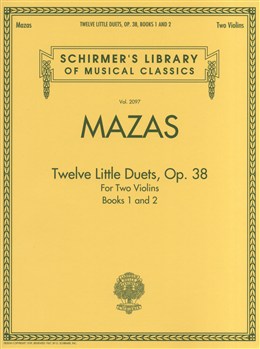 12 Little Duets For Two Violins Op. 38 (Books 1 And 2)