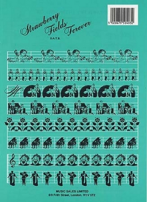Beatles Strawberry Fields Forever SATB/Piano