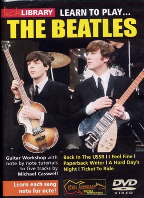 Dvd Lick Library Learn To Play Beatles
