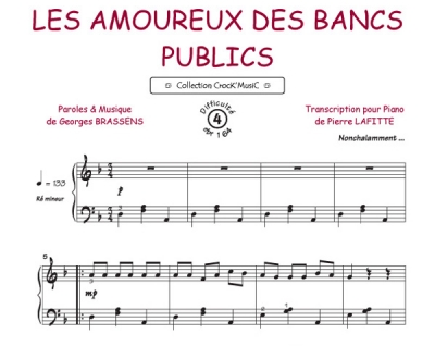 Les Amoureux Des Bancs Publics Crock'Music