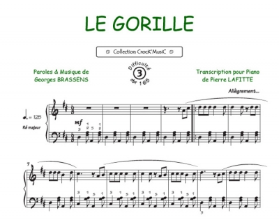 Le Gorille Crock'Music