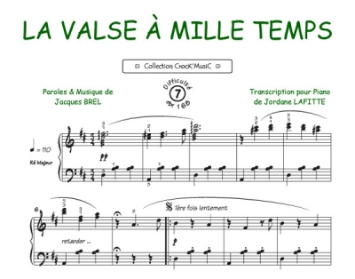 La Valse A Mille Temps Crock'Music