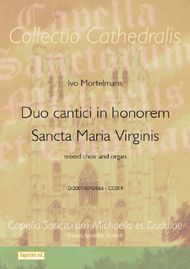 Duo Cantica In Honorem Sanctae Mariae Virginis (Cc014)