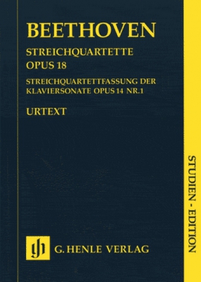 String Quartets Op. 18, 1-6 And String Quartet-Version Of The Piano Sonata, Op. 14, 1