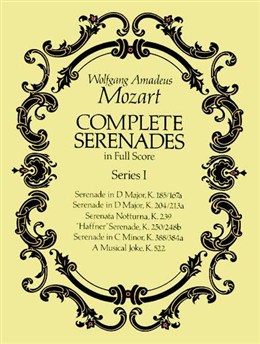 Complete Serenades In Full Score - Series I