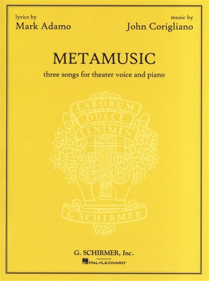 Metamusic - Three Songs For Theater Voice And Piano