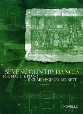 Seven Country Dances Flûte And Piano