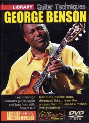 Dvd Lick Library Guitar Techniques George Benson