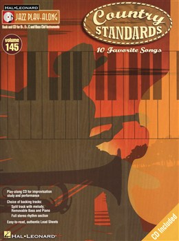 Jazz Play Along Vol.145 : Country Standards
