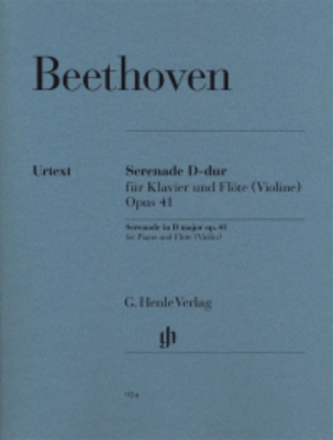 Sérénade Op. 41 Pour Piano Et Flûte (Violon)