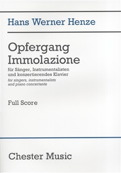 Opfergang Immolazione (Full Score)