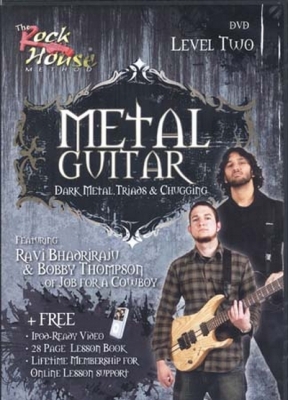 Dvd Rock House Metal Guitar Level 2