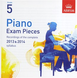 Abrsm Piano Exam Pieces: 2013-2014 (Grade 5 - Cd Only)