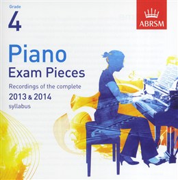 Abrsm Piano Exam Pieces: 2013-2014 (Grade 4 - Cd Only)