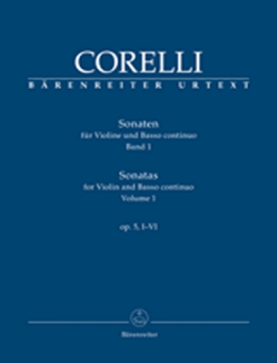Sonatas For Violin And Basso Continuo Op. 5, I-Vi