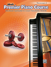 Premier Piano Course : Technique Book 4