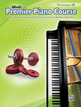 Premier Piano Course : Technique Book 2B
