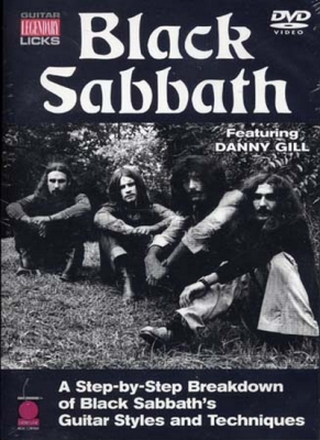 Dvd Black Sabbath Guitar Legendary Licks