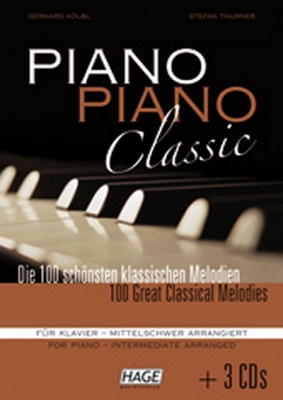 Piano Piano Classique Intermédiaire (Avec 3 Cd)