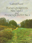 Piano Quartets Nos. 1 And 2: And, Piano Quintet, Numéro 1